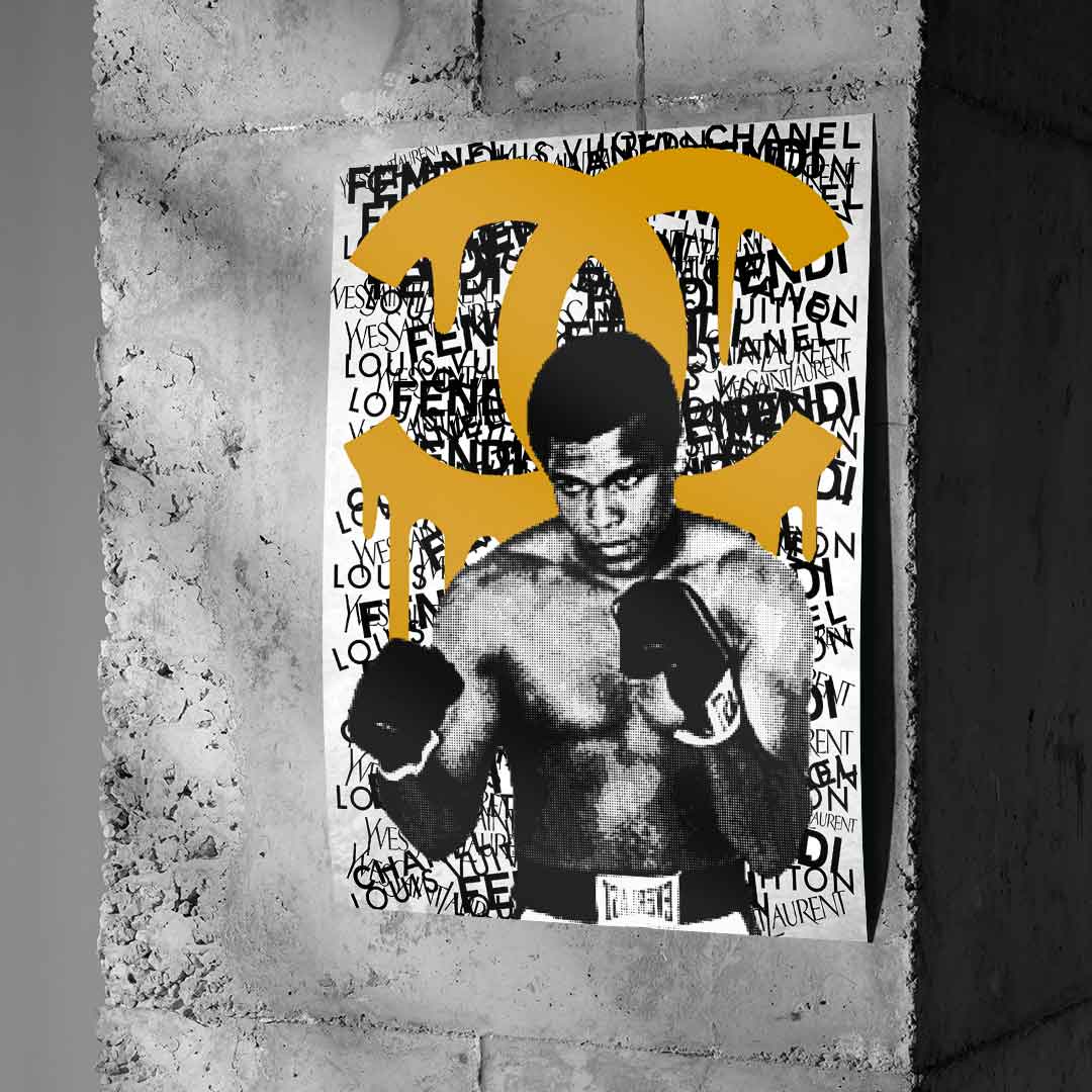 ALI BRAND (pomarańczowy) – Plakat