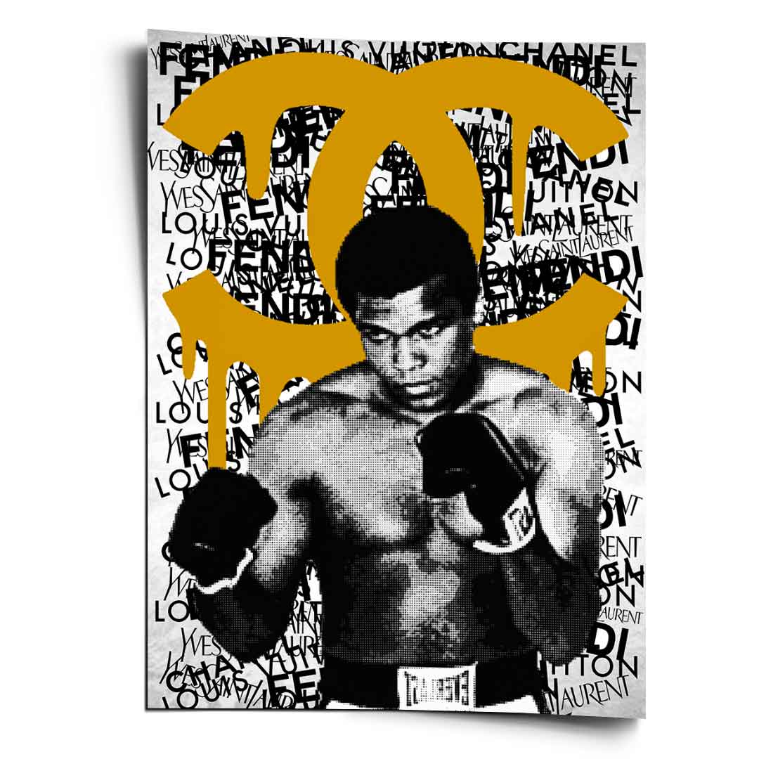 ALI BRAND (pomarańczowy) – Plakat