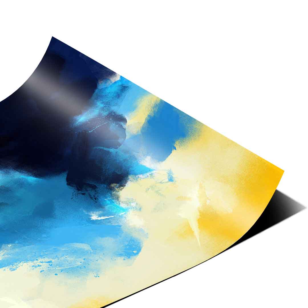 List do Niebieskiego – Plakat