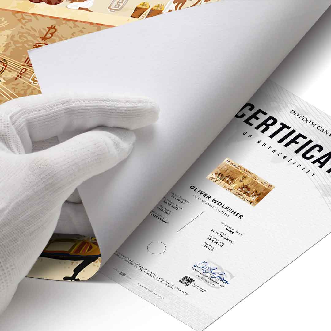 Antike Bitcoin - Poster