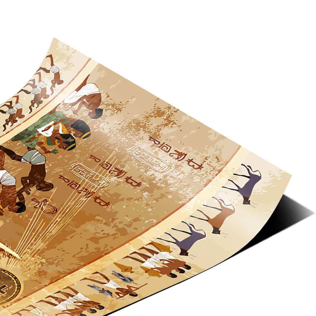 Antike Bitcoin - Poster
