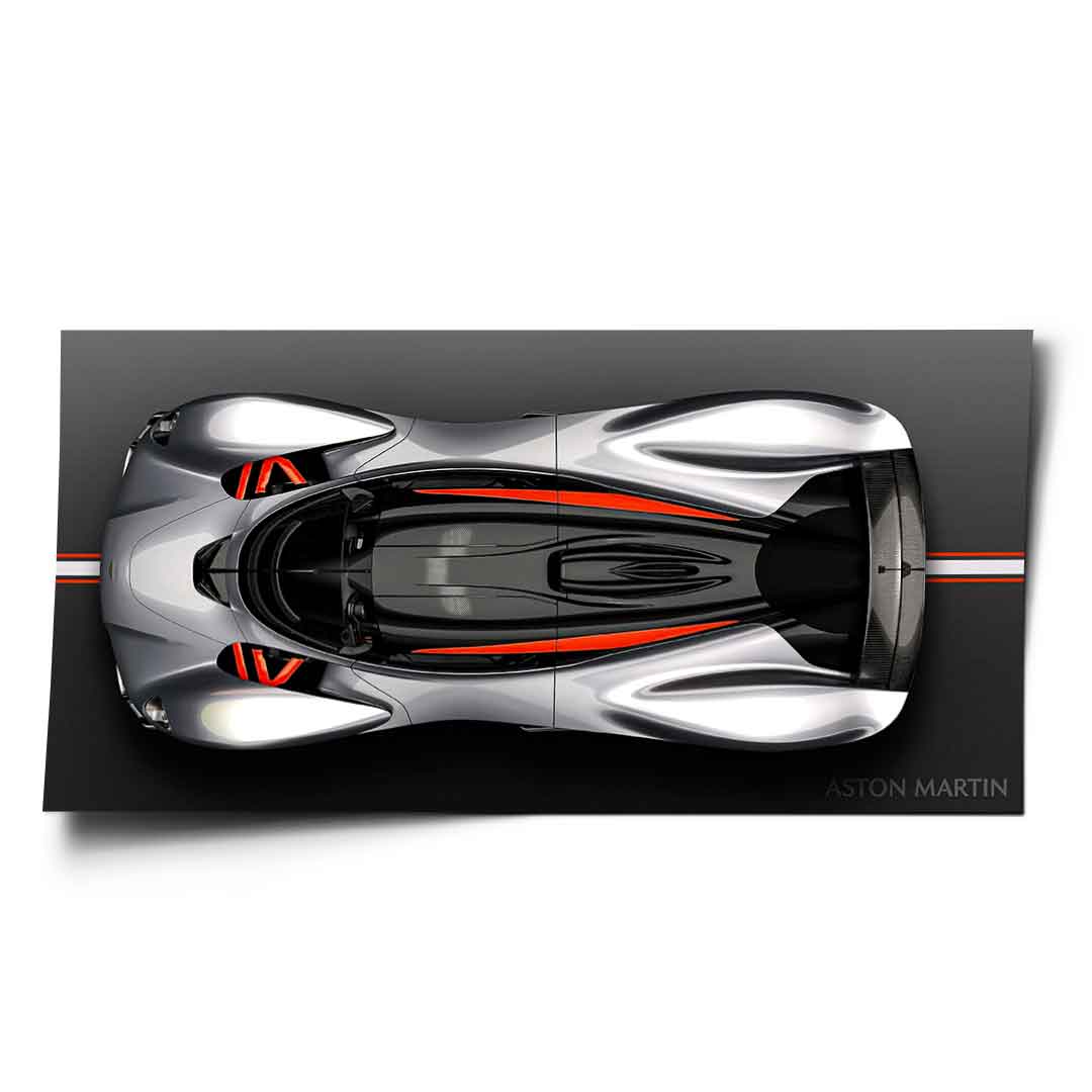 Aston Martin Valkyrie - Poster