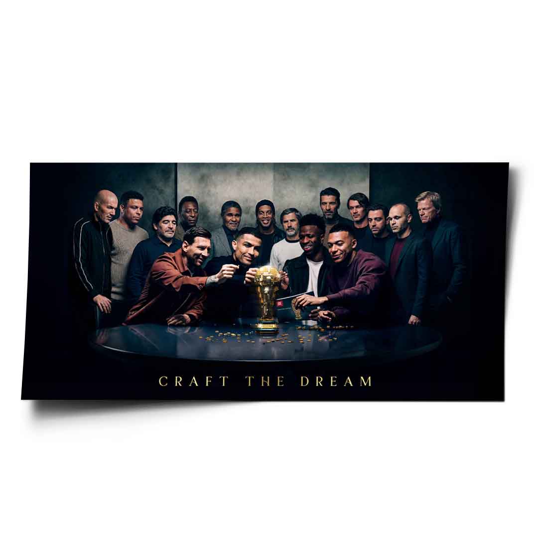 Craft your Dream (World Cup) - Poster