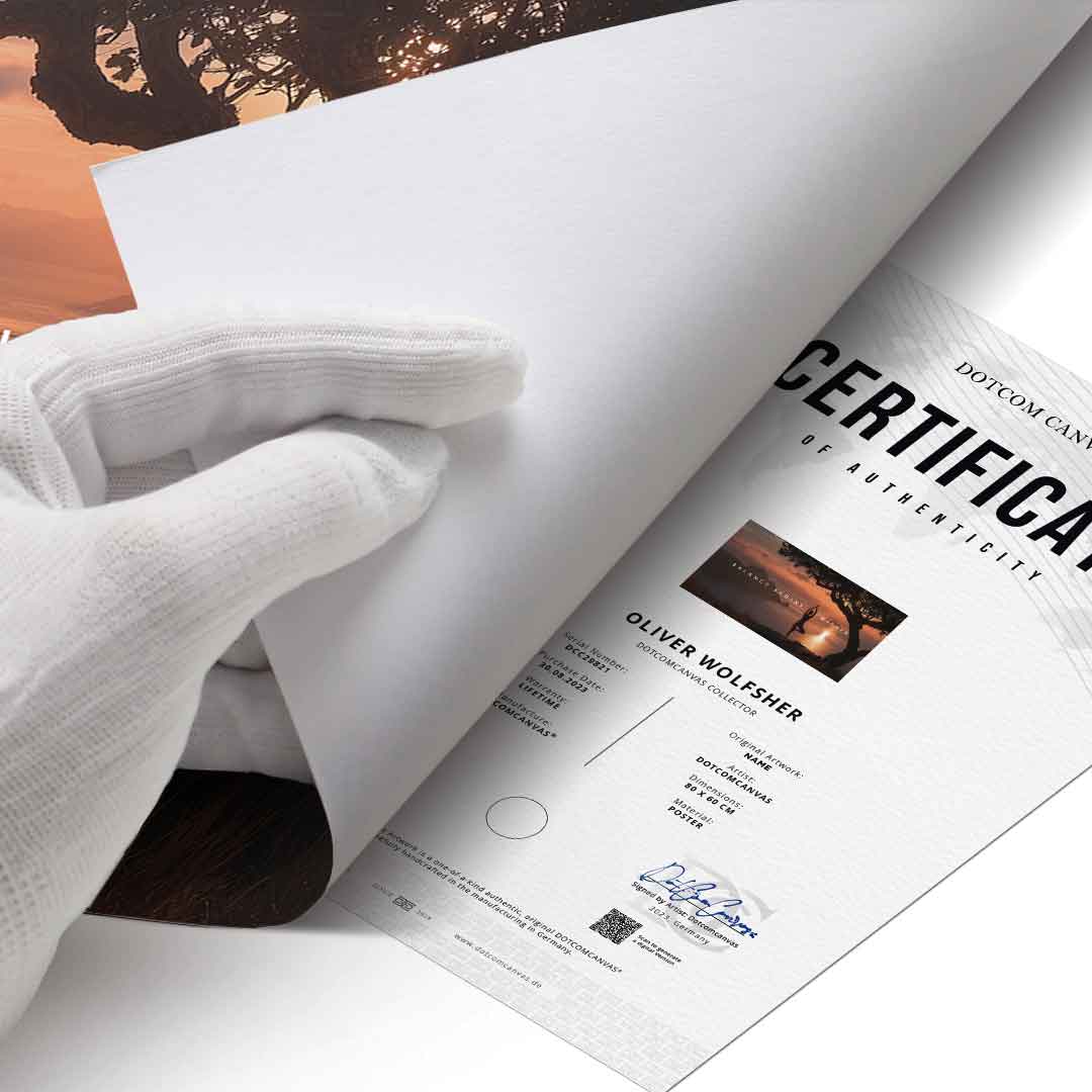 Równowaga zaczyna się w środku - plakat