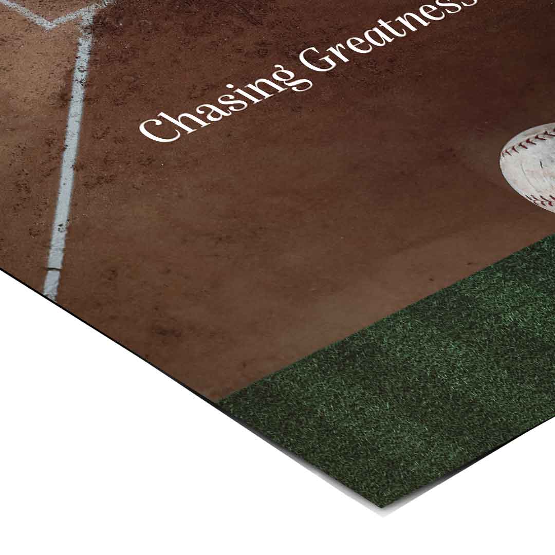 W pogoni za wielkością #Baseball – Plakat