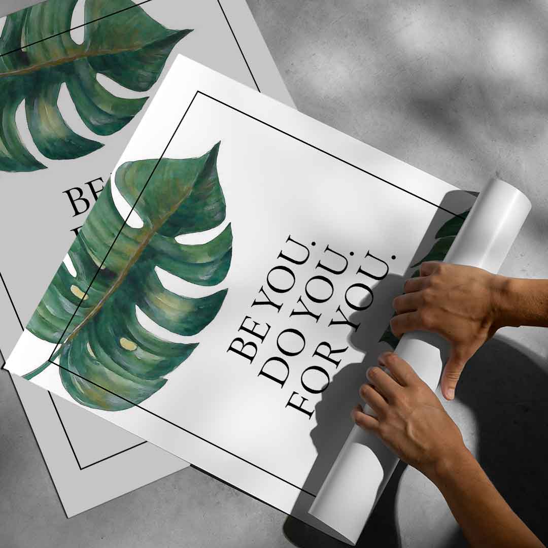 Bądź sobą – Plakat