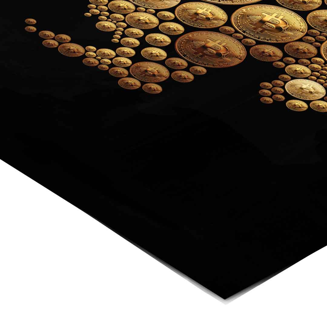 Bitcoin byk - plakat