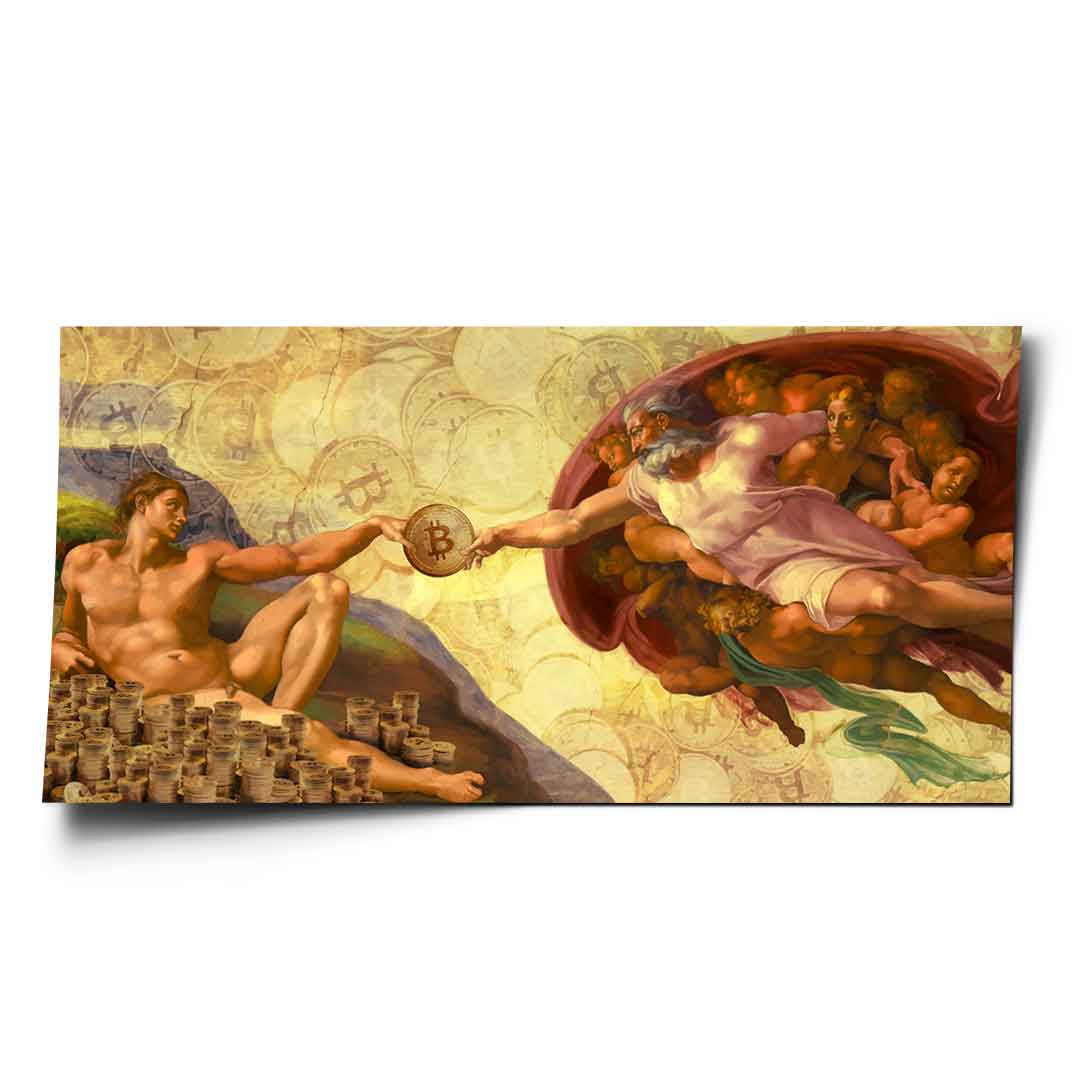 Bitcoin God - Plakat