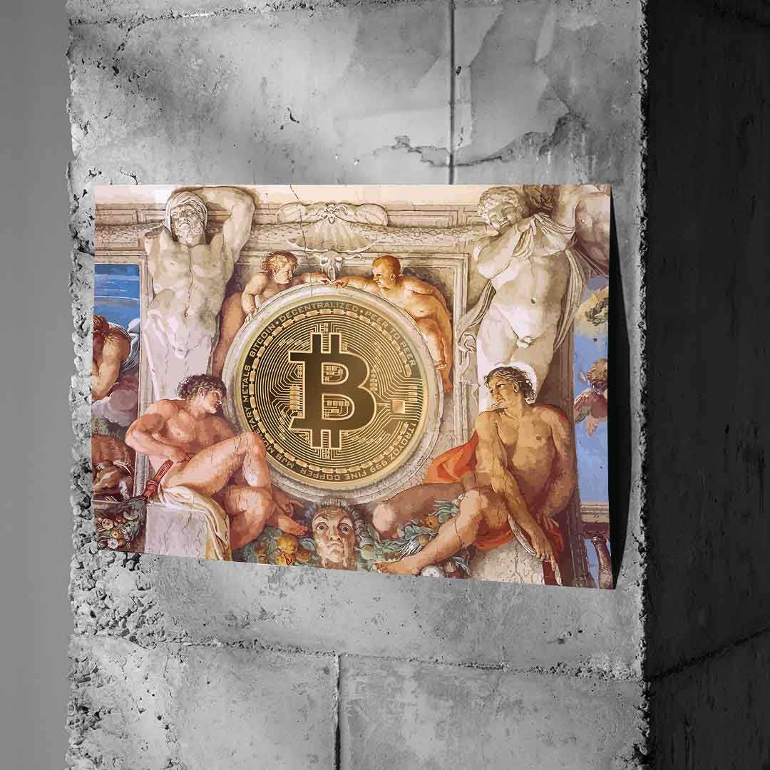 Historia Bitcoina - plakat