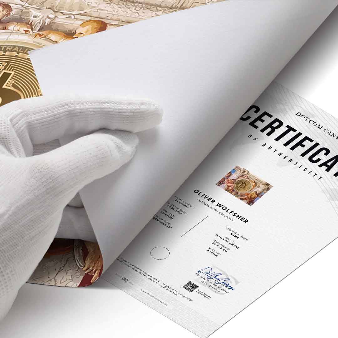 Historia Bitcoina - plakat