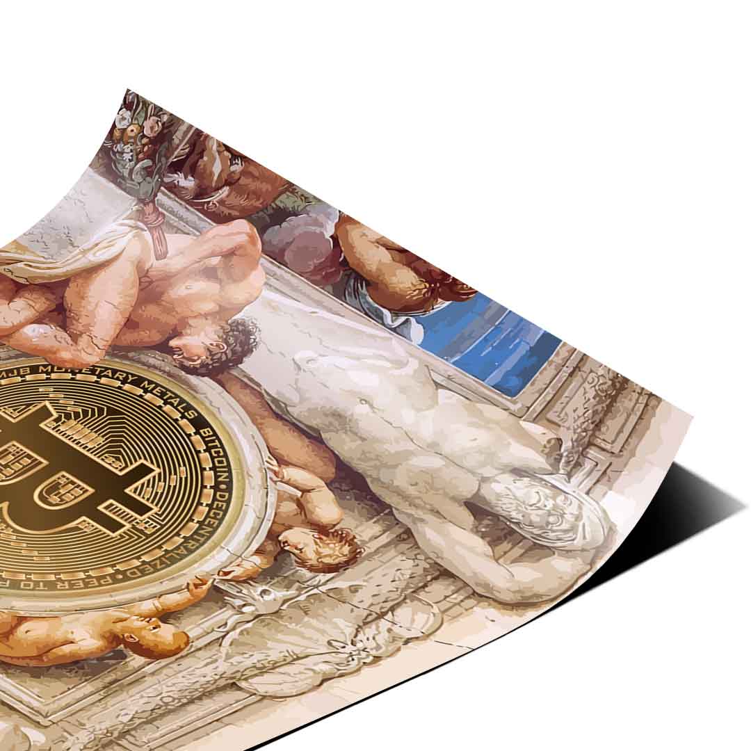 Historia Bitcoina - plakat
