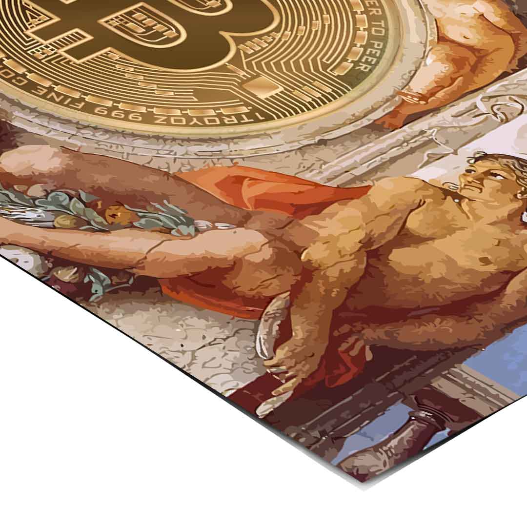 Historia Bitcoina - plakat