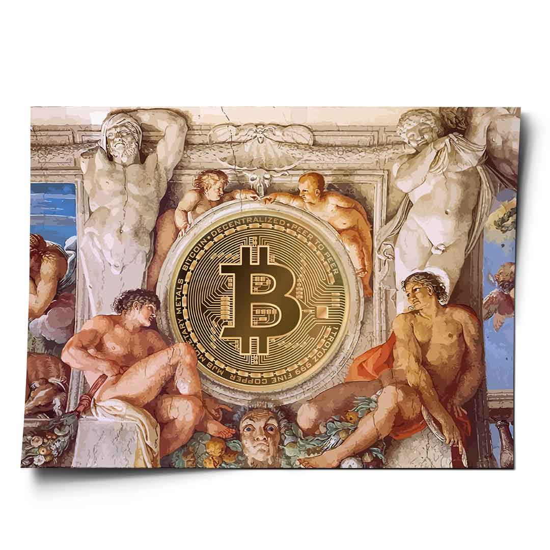 Historia Bitcoina - plakat