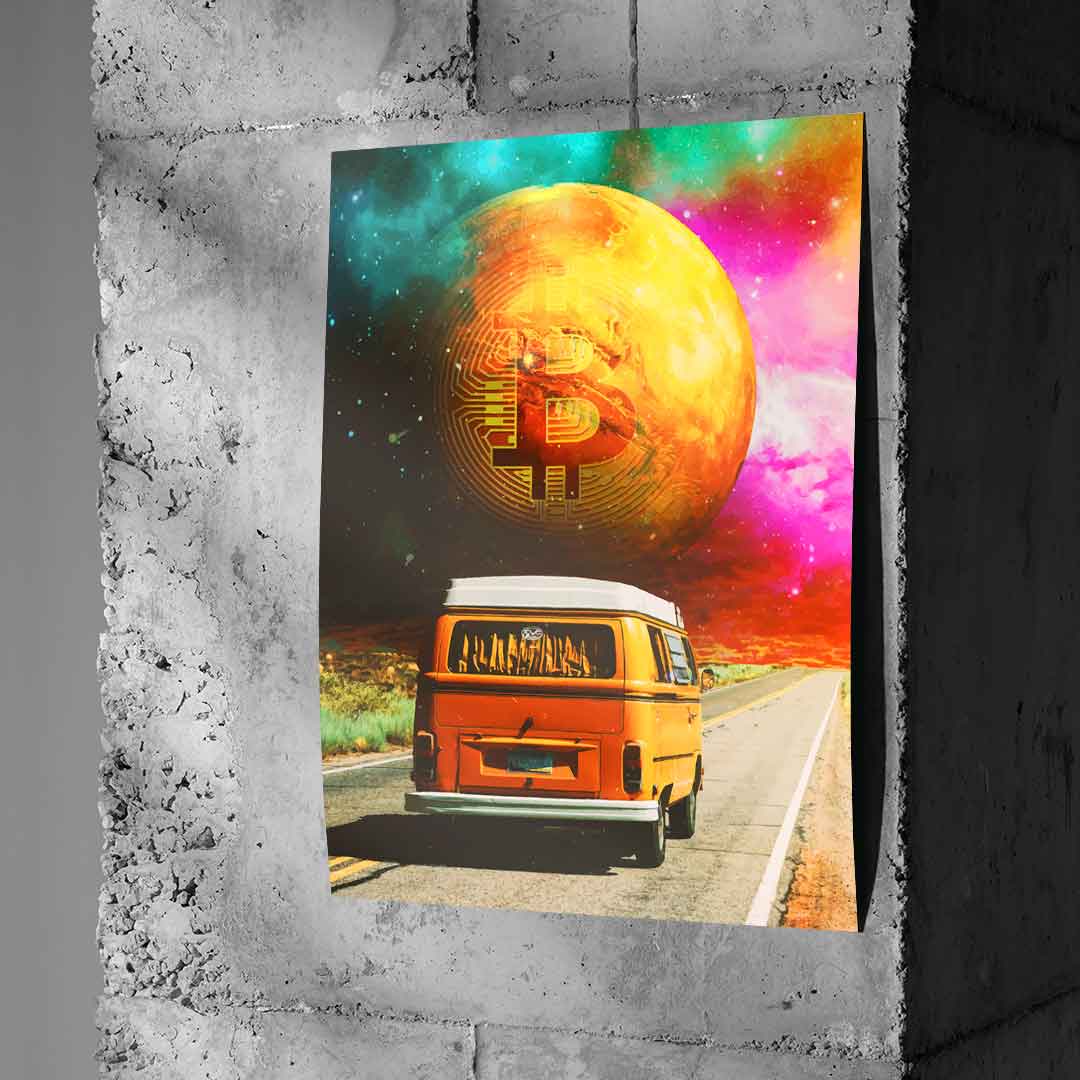 Bitcoin Roadtrip – Plakat