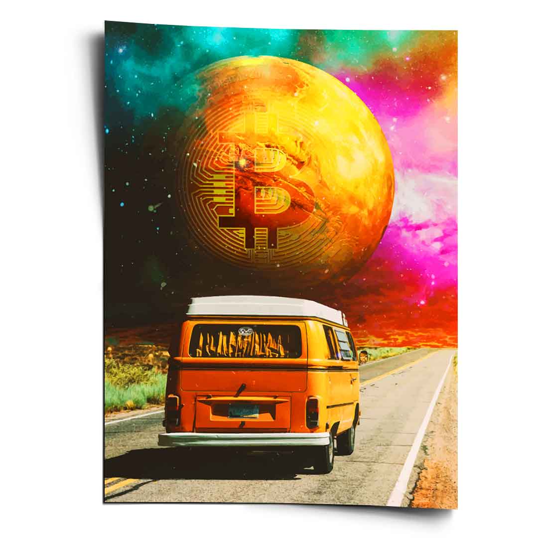 Bitcoin Roadtrip – Plakat