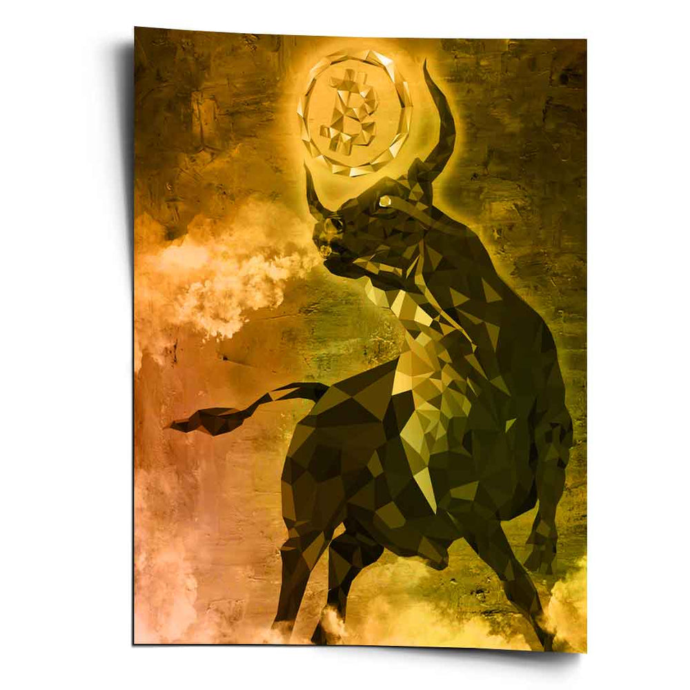 Bitcoin Bull - Poster