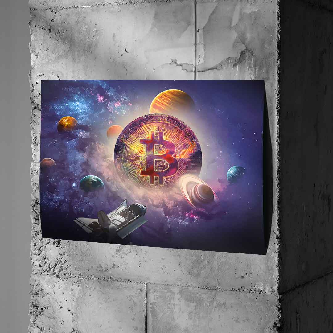 Uniwersum Bitcoina - plakat