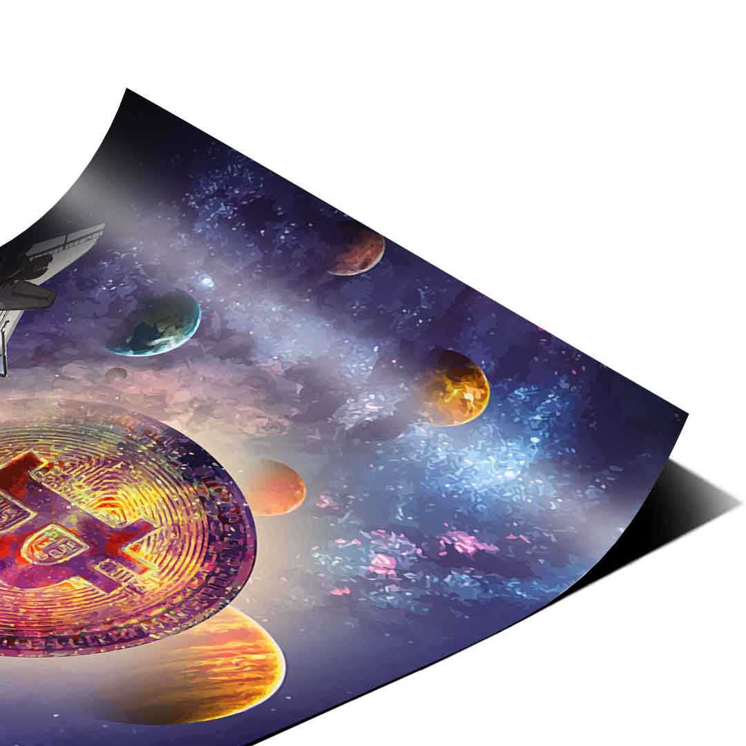 Uniwersum Bitcoina - plakat