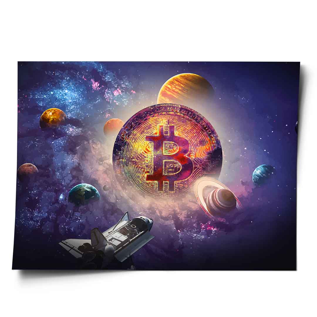 Uniwersum Bitcoina - plakat