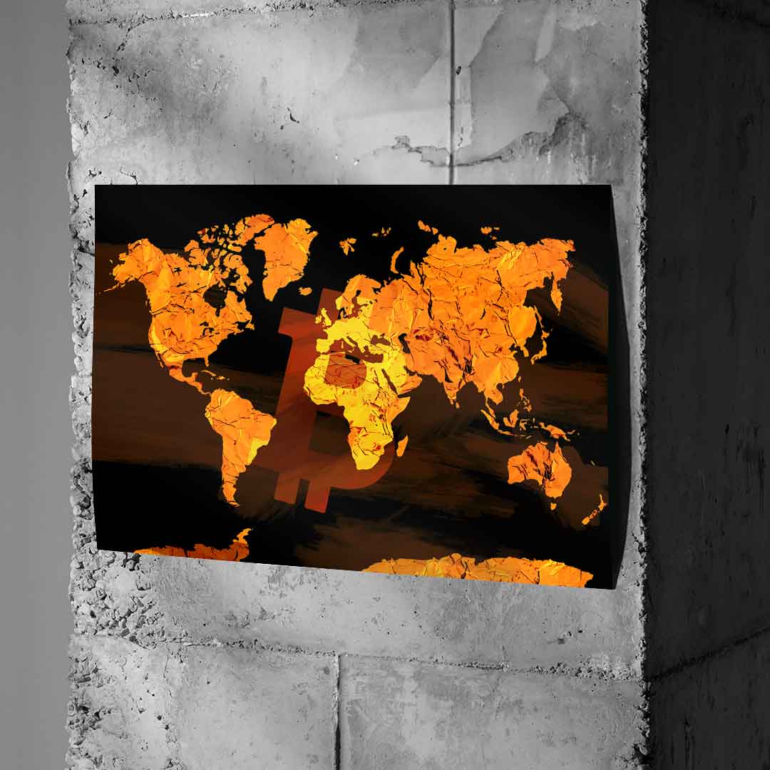 Bitcoin World - Plakat