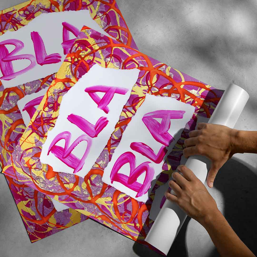 Bla bla bla - Plakat