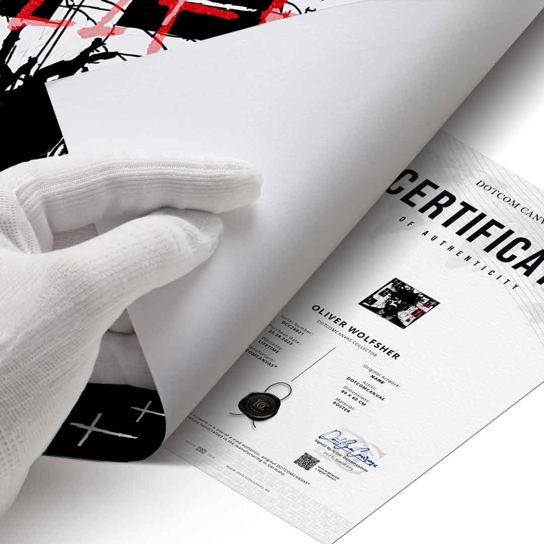 Czarnoskóry mężczyzna w garniturze – plakat