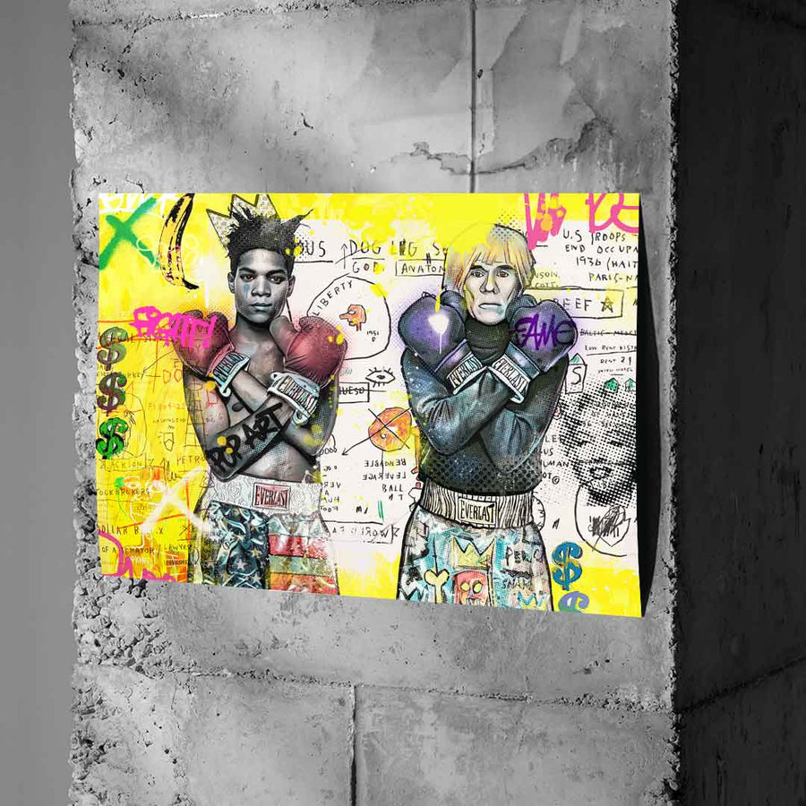 Boxwarhol Bask - Poster
