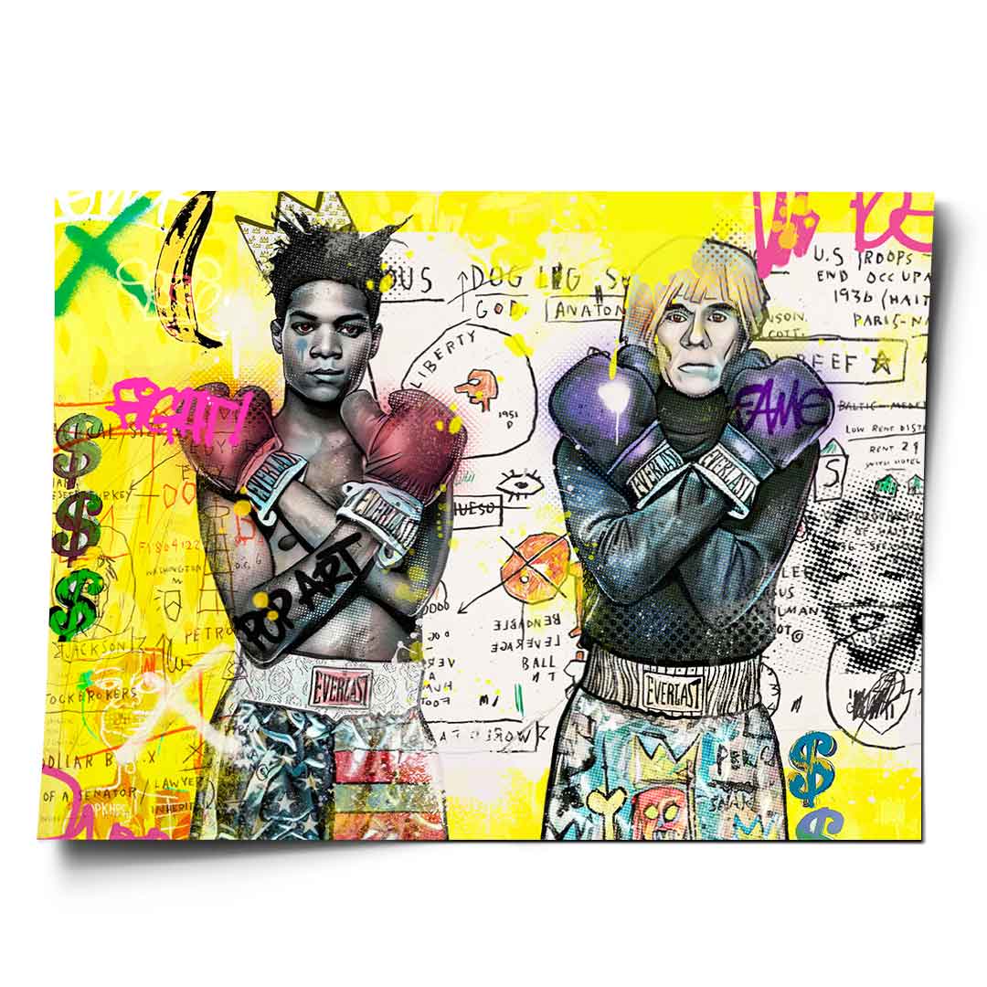 Boxwarhol Bask - Poster