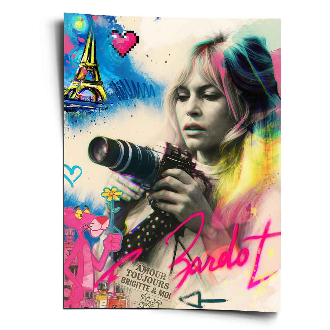 Brigitte Paris - Poster