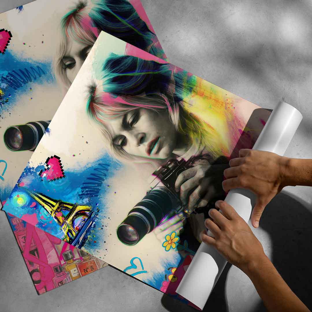 Brigitte Paris - Poster