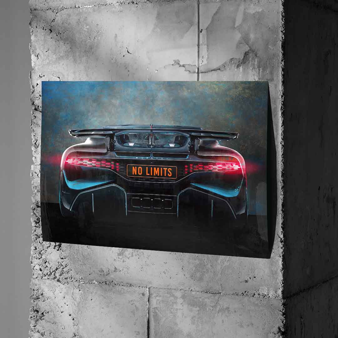 Bugatti Backside - Poster