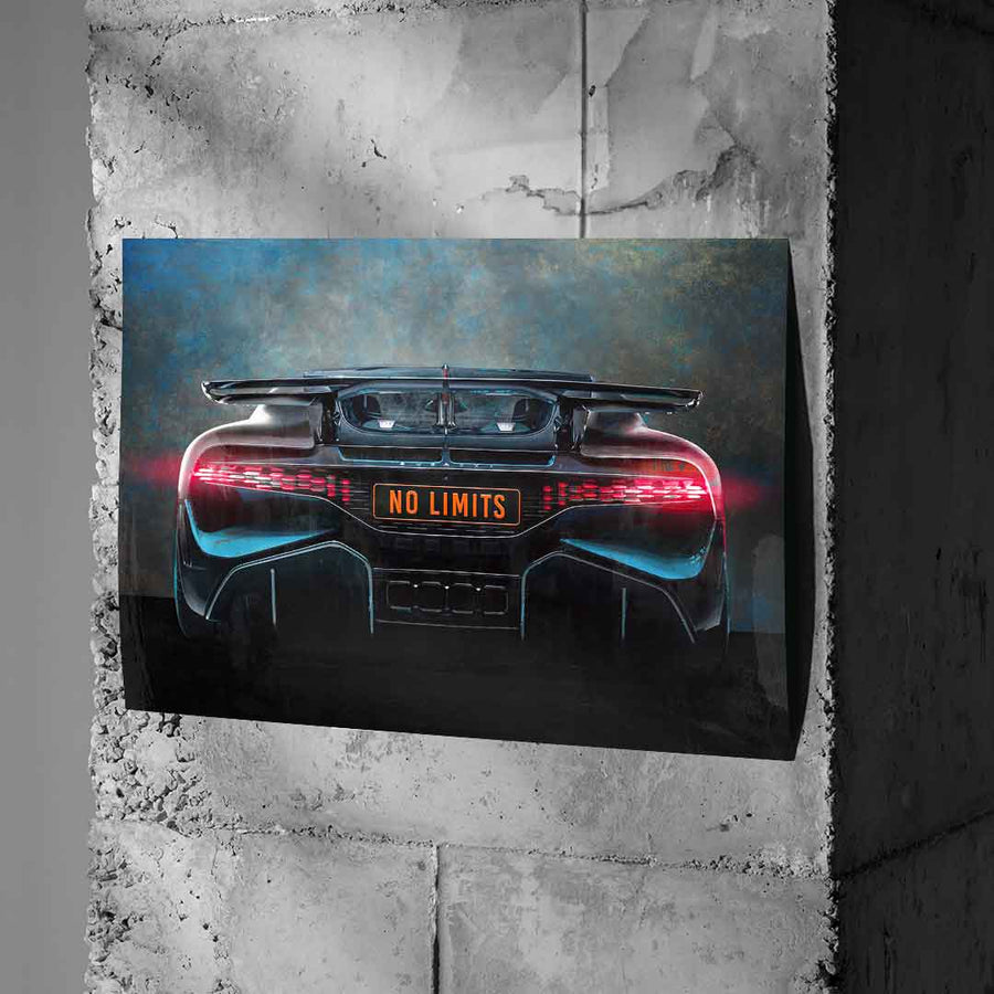 Bugatti Backside - Poster