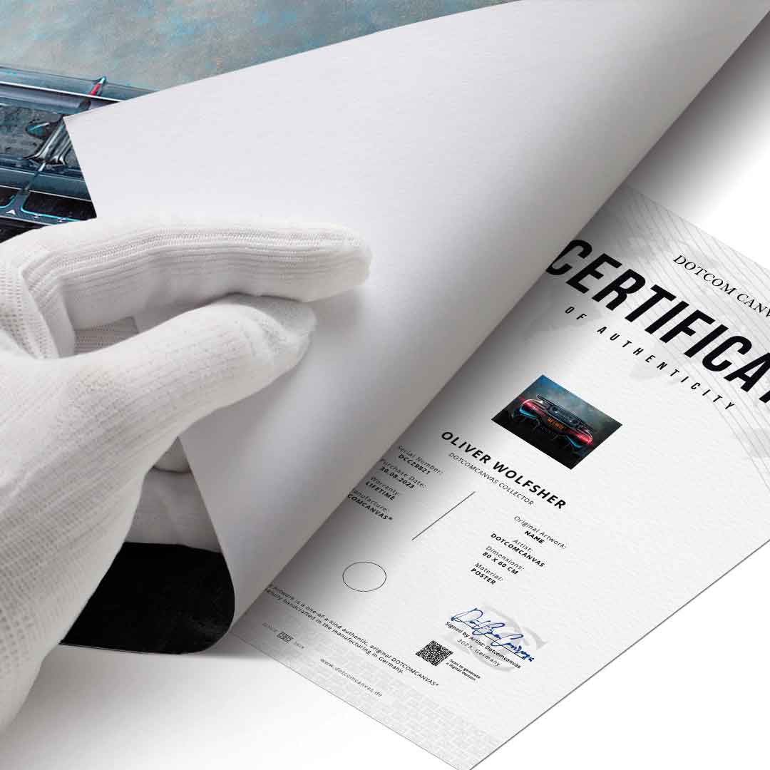 Bugatti Backside - Poster