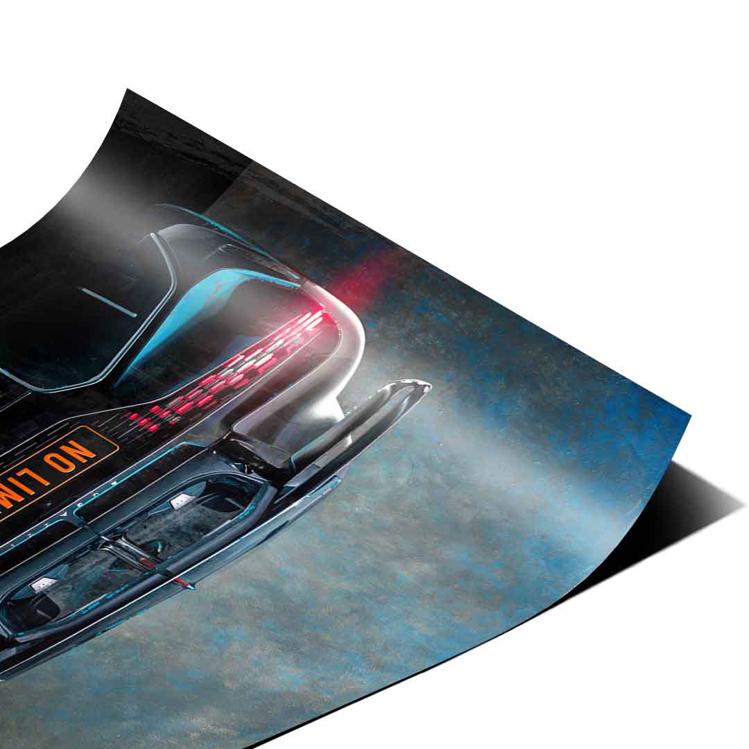 Bugatti Backside - Poster