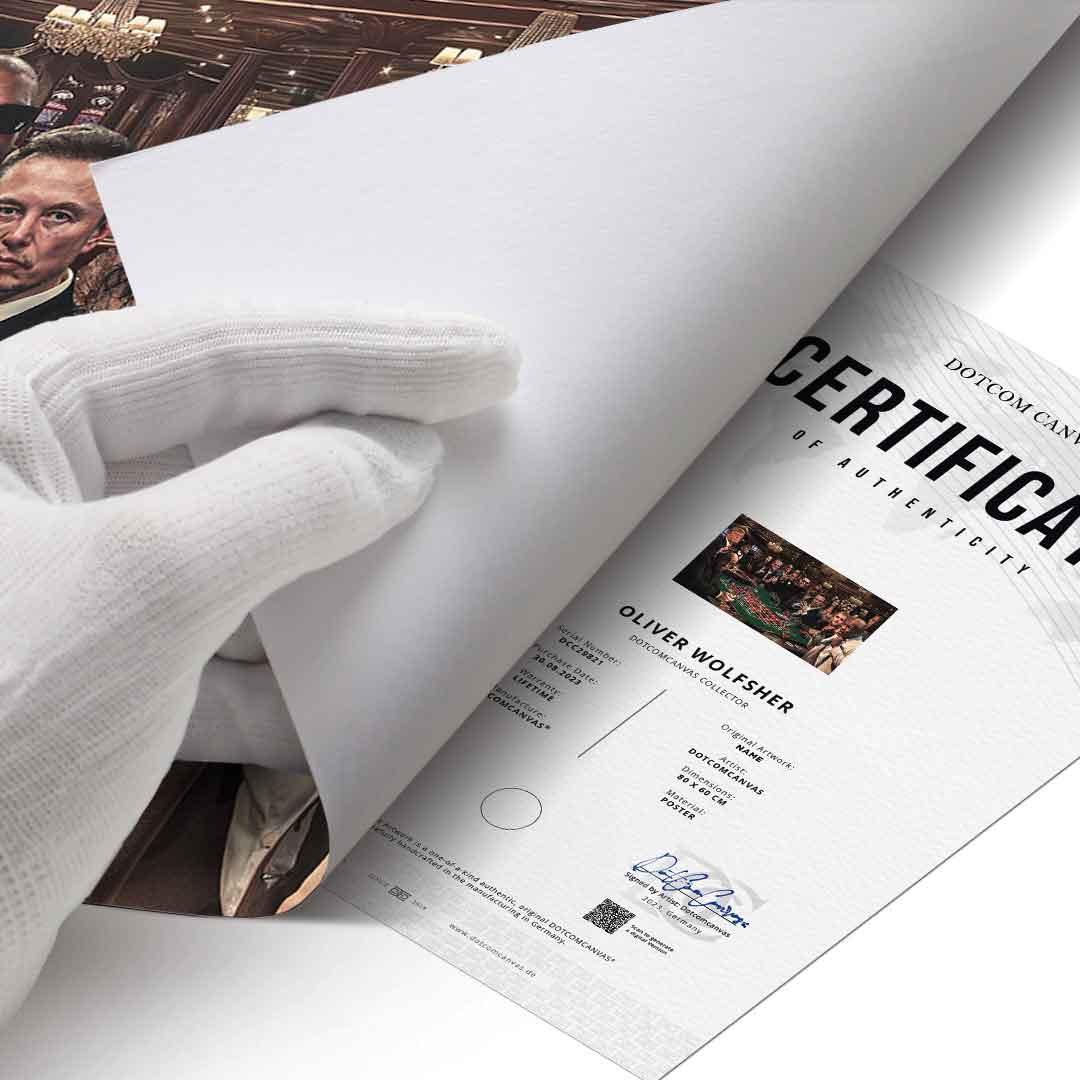 Wieczór kasynowy – plakat
