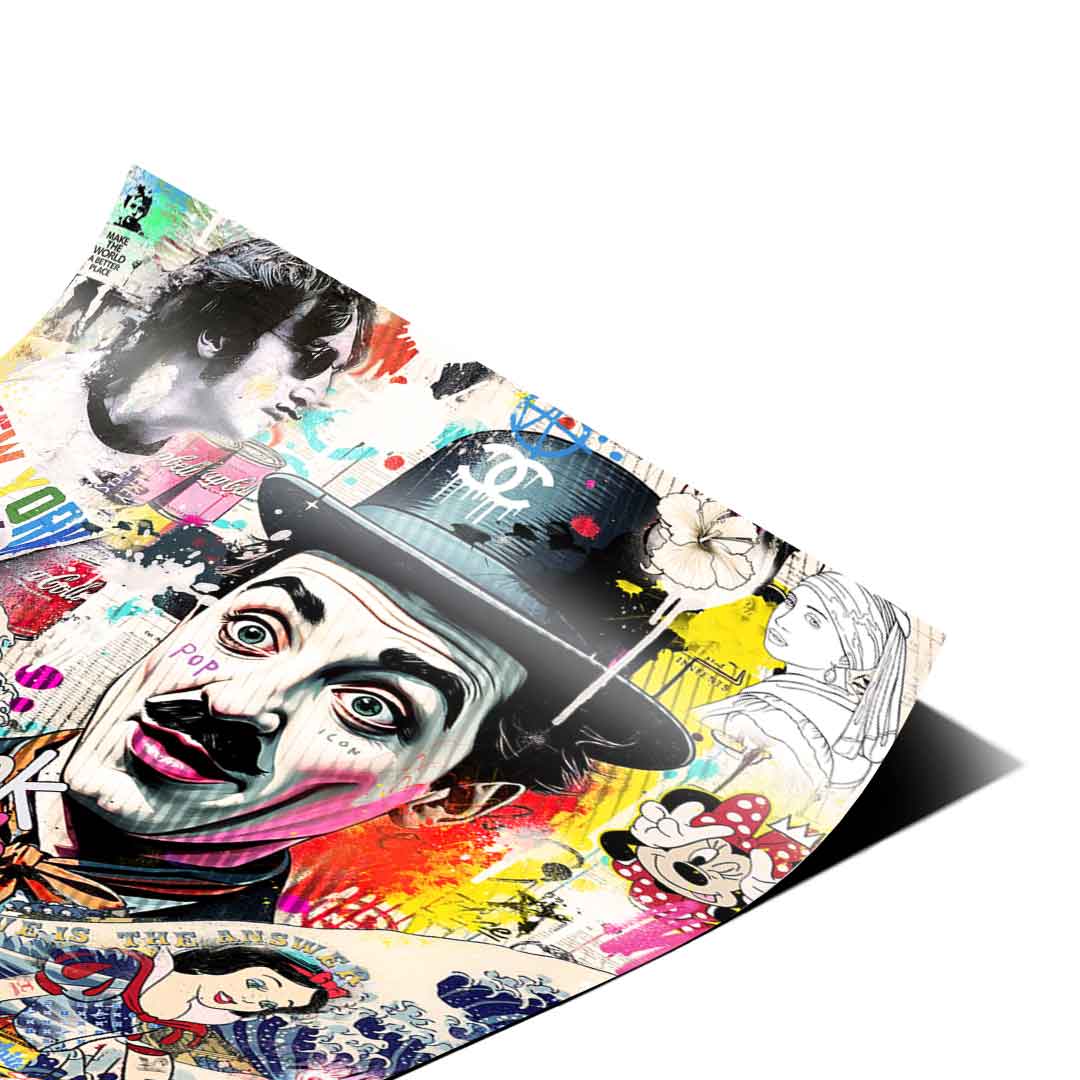Chaplin Collage – plakat