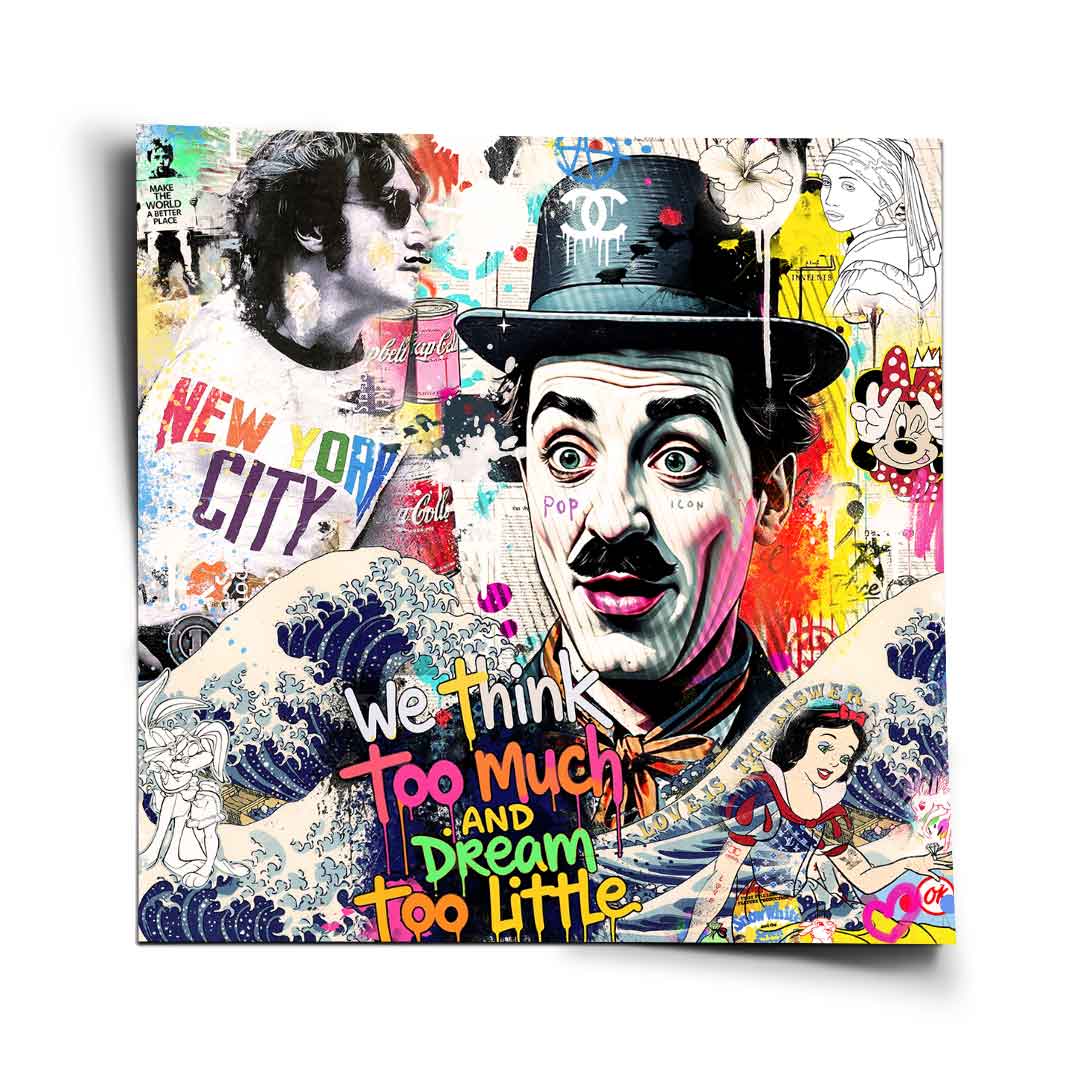 Chaplin Collage – plakat