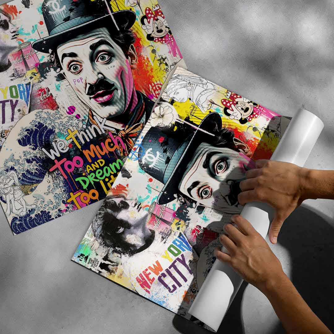 Chaplin Collage – plakat