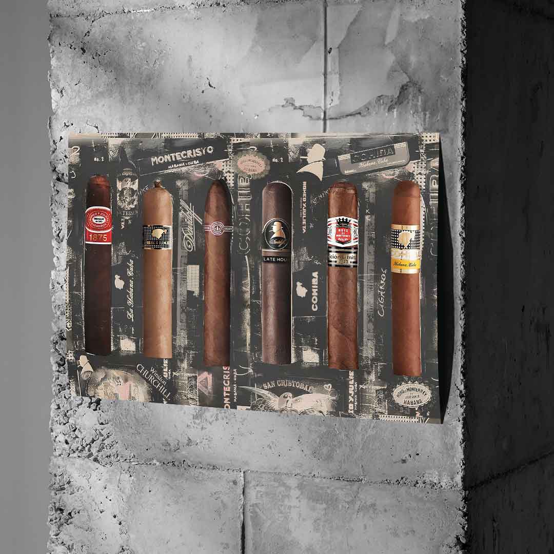 Kolekcja cygar - plakat