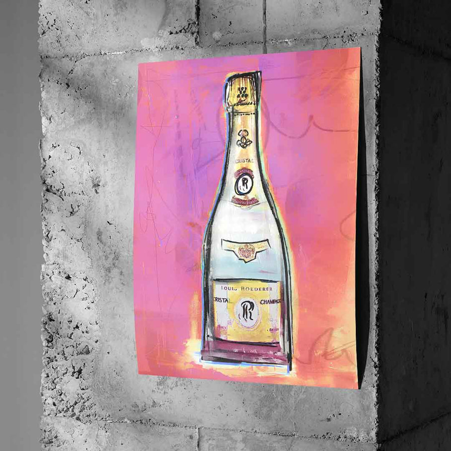 Crystal pink - Poster