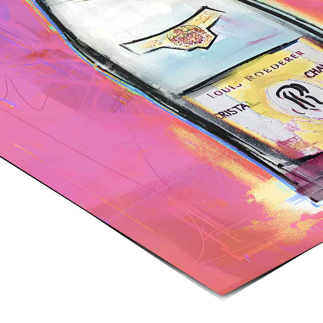 Cristal pink - Plakat