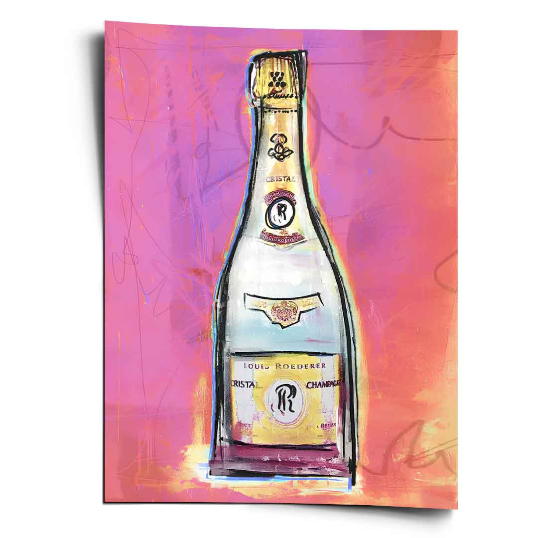 Cristal pink - Plakat