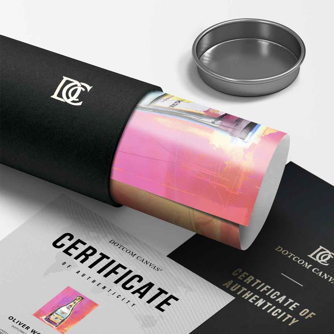 Cristal pink - Plakat
