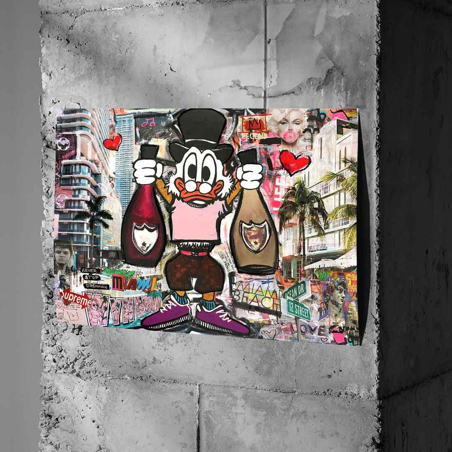 Scrooge McDuck Miami - Poster