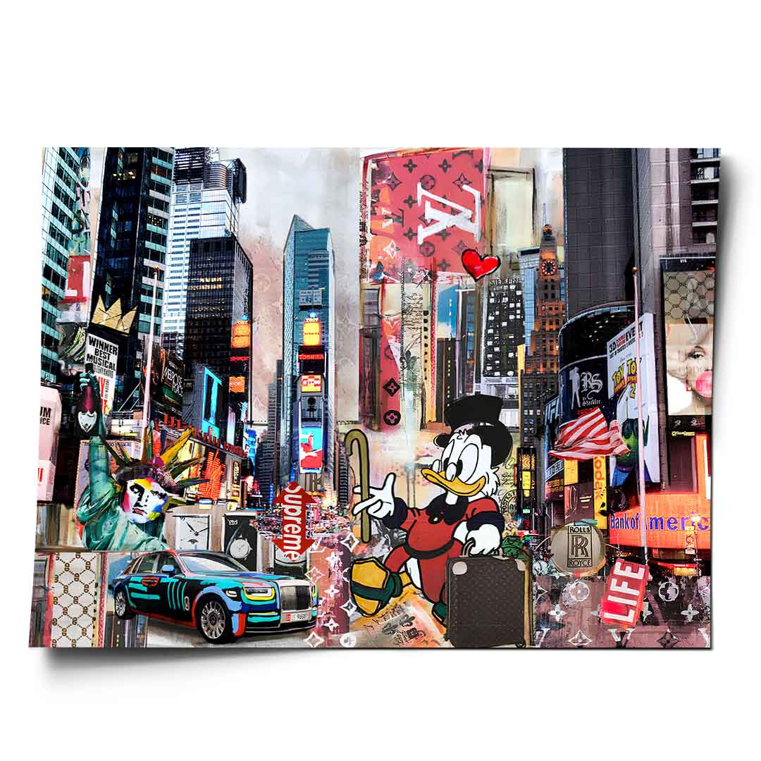 Dagobert in New York City - Poster