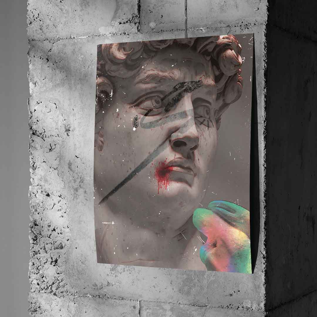 Łzy Davida - Plakat