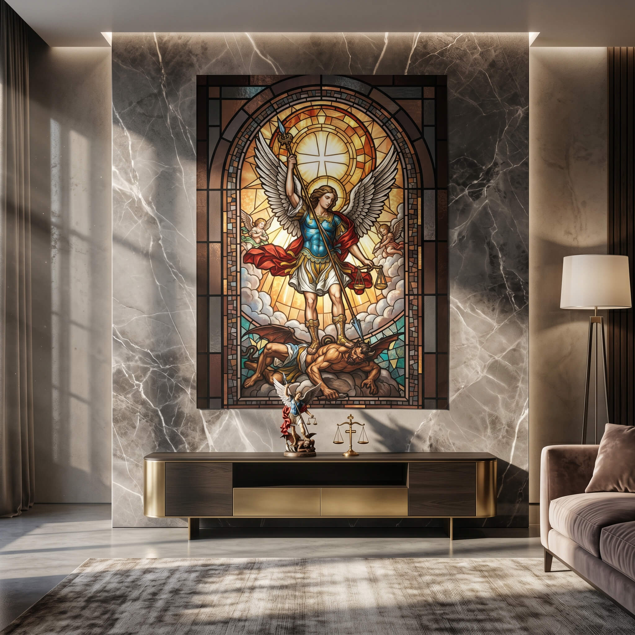Defeating Darkness Window - Poster