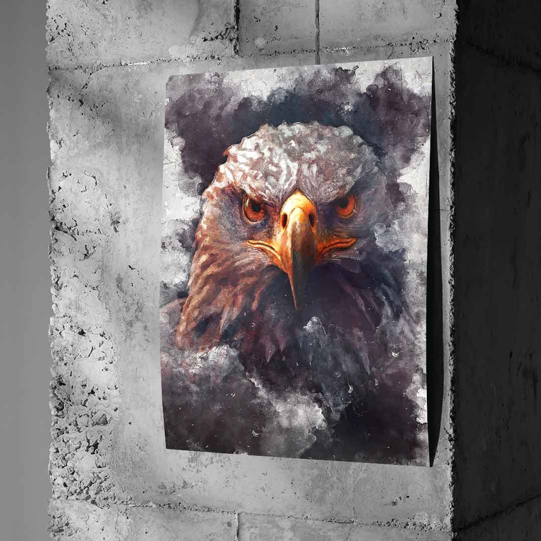 Portret orła - Plakat