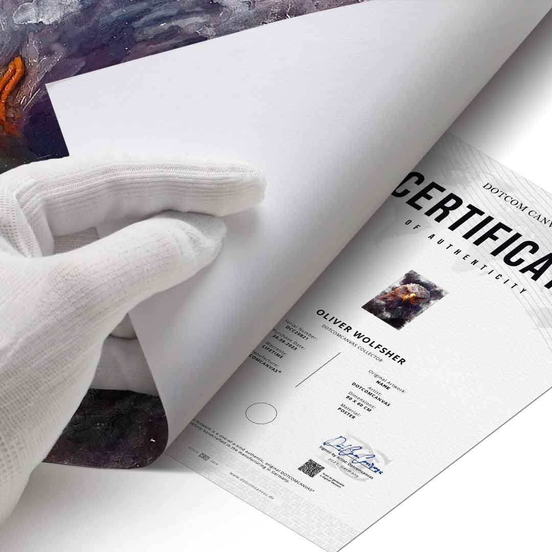 Portret orła - Plakat