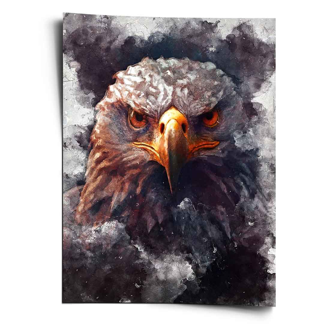 Portret orła - Plakat